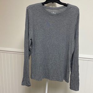 Cuddi Duds gray large long sleeve